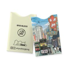 香港上環電車
 防RFID卡套 WNHKRF003