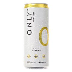 ONLY Yuzu Ginger Vodka Soda 330ml x 12 cans WNLY00002B12