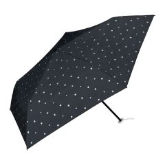 W.P.C - Solid Ultralight Star Foldable Mini Parasol WPP020-11736-BK