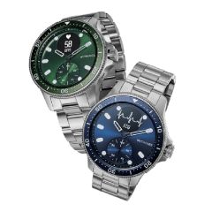 Withings - Scanwatch Horizon Hybrid 智能手錶 (綠色/藍色) HWA09D WT_HWA09D_MO