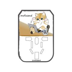 Anichi - Verbatim x Mofusand 5 Port 5.6A通用旅行轉插 - 電腦貓