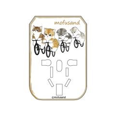 Anichi - Verbatim x Mofusand 5 Port 5.6A通用旅行轉插 - 單車貓