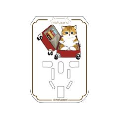 Anichi - Verbatim x Mofusand 5 Port 5.6A通用旅行轉插 - 行李貓