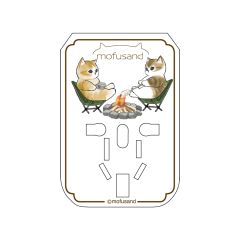 Anichi - Verbatim x Mofusand 5 Port 5.6A通用旅行轉插 - BBQ