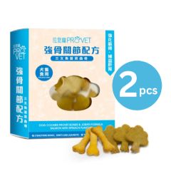 Wai Yuen Tong - ProVet Dog Cookies w/ Bones & Joints Formula Salmon with Spinach Flavour 120g* 2packs CR-WYT6888B01P001