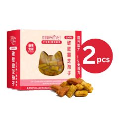 Wai Yuen Tong - ProVet Cat Cookies w/100%Wall-Broken Ganoderma Lucidum Spores Formula w/Chicken/Salmon Flavor 60g* 2packs CR-WYT6926P005