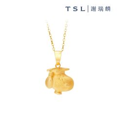 TSL|謝瑞麟 - Snoopy 999.9 Pure Gold Pendant X3897 X3897-NANA-Y-001
