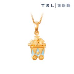 TSL|謝瑞麟 - Snoopy 999 Pure Gold Pendant X4159 X4159-NANA-Y-001