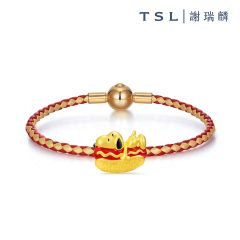TSL|謝瑞麟 - Snoopy 999 Pure Gold Bracelet X4738 X4738-NANA-Y-18-001