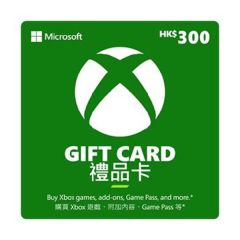 XBOX HK Gift Card $300 (Digital download version) XBOX_HK_300-VR