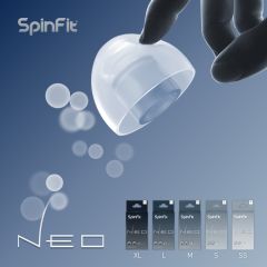 SpinFit - Neo Silicone Ear Tips Upgraded From The SpinFit CP100 Series (1Pair) (5 size)