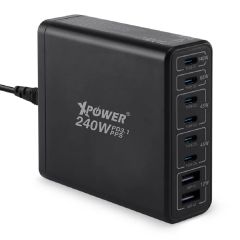 XPower - PC240 GaN 240W 8 Output PD3.1/PPS GaN Charger CR-XP-PC240