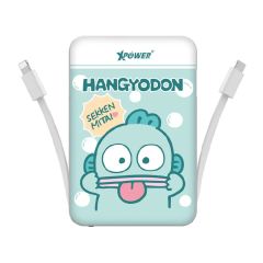 XPower x Hangyodon M10J 10000mAh 5合1磁吸無線快充外置充電器 XP_M10J_HG1