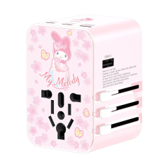 XPower X My Melody TA45B 45W 6-Output PD 3.0/PPS Travel Adapter (MM2) - XP-TA45B-MM2