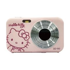 Yashica x Hello Kitty - Digital Camera DZ-100 - Pink/White YAS-DZ10HK-ALL