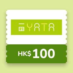 一田YATA $100 電子現金禮券