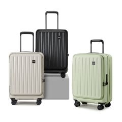 Yahsi - Feather *超激輕* 日本Hinomoto靜音輪 前揭行李箱  (20") (3色可選)