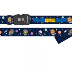 Kakao Friends (Space Theme) Luggage Strap with TSA Combination Lock YT3102