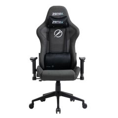 Zenox - Mercury Mk-2 Gaming Chair (Fabric/Leather)(Charcoal/Light Grey/Pink/Carbon/Red/White) CR-Z-5223-all