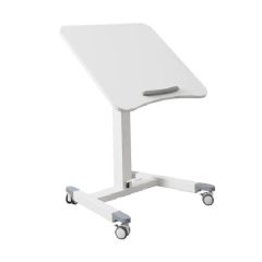 Zenox - Ergonomics - Rover Mobile Standing Desk (White) ZE-FQ06-W