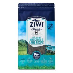 Ziwipeak - Air Dried Dog Food - Mackerel & Lamb Recipe (1kg / 2.2lb) #594139 ZIWI_ADML1000