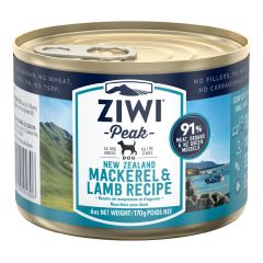 Ziwipeak - Wet Dog Food - Mackerel & Lamb Recipe (170g / 6oz) #596720 ZIWI_CDML170