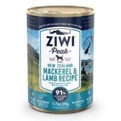 Ziwipeak - Wet Dog Food - Mackerel & Lamb Recipe (390g / 13.75oz) #594283 ZIWI_CDML390