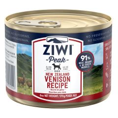 Ziwipeak - Wet Dog Food - Venison Recipe (170g / 6oz) #596683 ZIWI_CDV170
