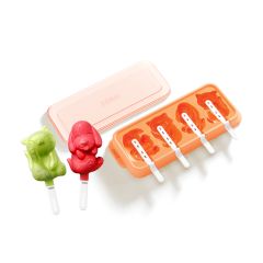 ZOUK - Ice Pop Mold (4 Pops) (Monster/ Cat& Dog/ Shark) ZK1706971