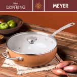 MEYER - 26CM/3.8L CERAMIC NONSTICK COV CHEF'S PAN CR-18301-T