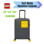 LEGO - 樂高 2x2方塊 雙輪行李箱 (多種顏色) (40L/70L/110L)