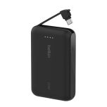 Belkin BoostCharge 便攜式行動電源 10K + 內置USB-C充電線  BBD10K