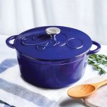 MEYER - 25CM/4.5L ENAMEL CAST IRON DUTCH OVEN CR-48832-C