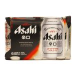 ASAHI SUPER DRY JAPAN VERSION 350ML X 6 CAN (1pack) 4901004006721