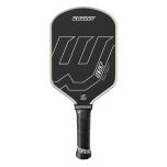 WOWLLY - SST Pickleball Paddle Advanced Carbonized Foam + 12K Carbon Fiber - 16 inch long - 5.5 inch Handle USA Pickleball Approved 628719179060