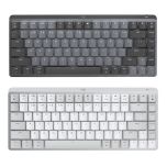 Logitech - MX MECHANICAL Mini for Mac 高階無線機械鍵盤 (美式英文) (茶軸) (珍珠白/太空灰) 920-0108-all