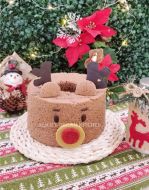 Alice's Dream Kitchen - 聖誕小鹿朱古力戚風蛋糕課程 (採用valrhona 法國朱古力)