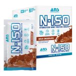 ANS Performance - N-ISO 100％純水解乳清分離蛋白粉 12x30g (牛奶朱古力味) ANS-ISO-12X30G-CHO