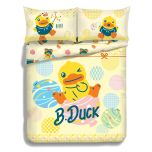 Casablanca - B.Duck卡通純棉印花床品套裝 (多款尺寸)(BD030GBS) CR-BD030GBS-MO