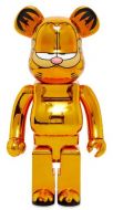 Be@rbrick- Garfield Gold chrome ver 1000%