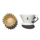 Blue Bottle Coffee - Dripper with filter paper CR-Bluebottle-09