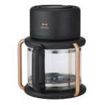 Bruno - Glass Air Fryer - Charcoal Black BOE122 (Black / Ivory) BOE122-MO