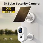 Botslab - C203 Solar power supply Wireless IP CAM Indoor/Outdoor Camera (White) Free Stand Clip C203WH