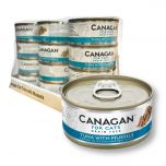 Canagan - 吞拿魚伴青口貓罐頭 (75g x 12罐) #WM75_12 CANA-WM75-12