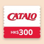 CATALO - eVoucher HK$300 CR-CATALO-HKD300