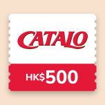 CATALO - eVoucher HK$500 CR-CATALO-HKD500