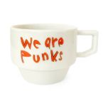 Yoshitomo Nara - Mug S (We Are Punks) White/Red (Made in Japan) GOL_1299_40001