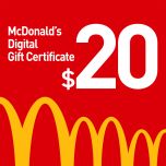 McDonald's - HK$20 Digital Gift Certificate CR-MD-20-25B1