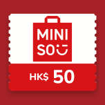 名創優品 50元禮券