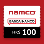 Namco HK$100 電子遊戲金幣換領券